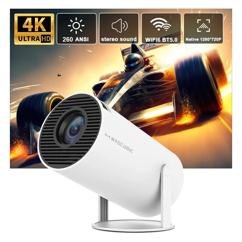 Projetor de cinema em casa Android 11 Dual Wifi